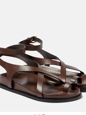 A.Emery Jalen Slim Sandal Brown size 38